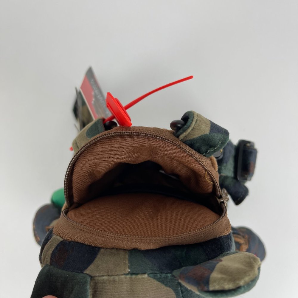 New Sprayground Bearcub Mini Camo Check Money Bear Backpack - Picture 7 of 10